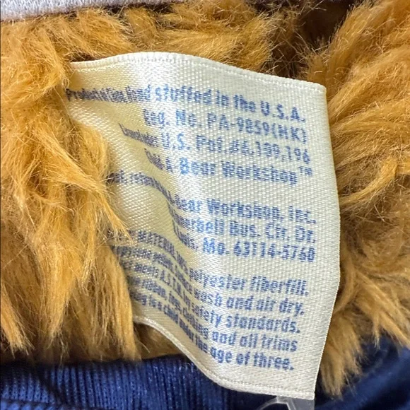 18” Build-a-Bear Plush Basketball Bear -  2001 Centenniel Series - Picture 9 of 9